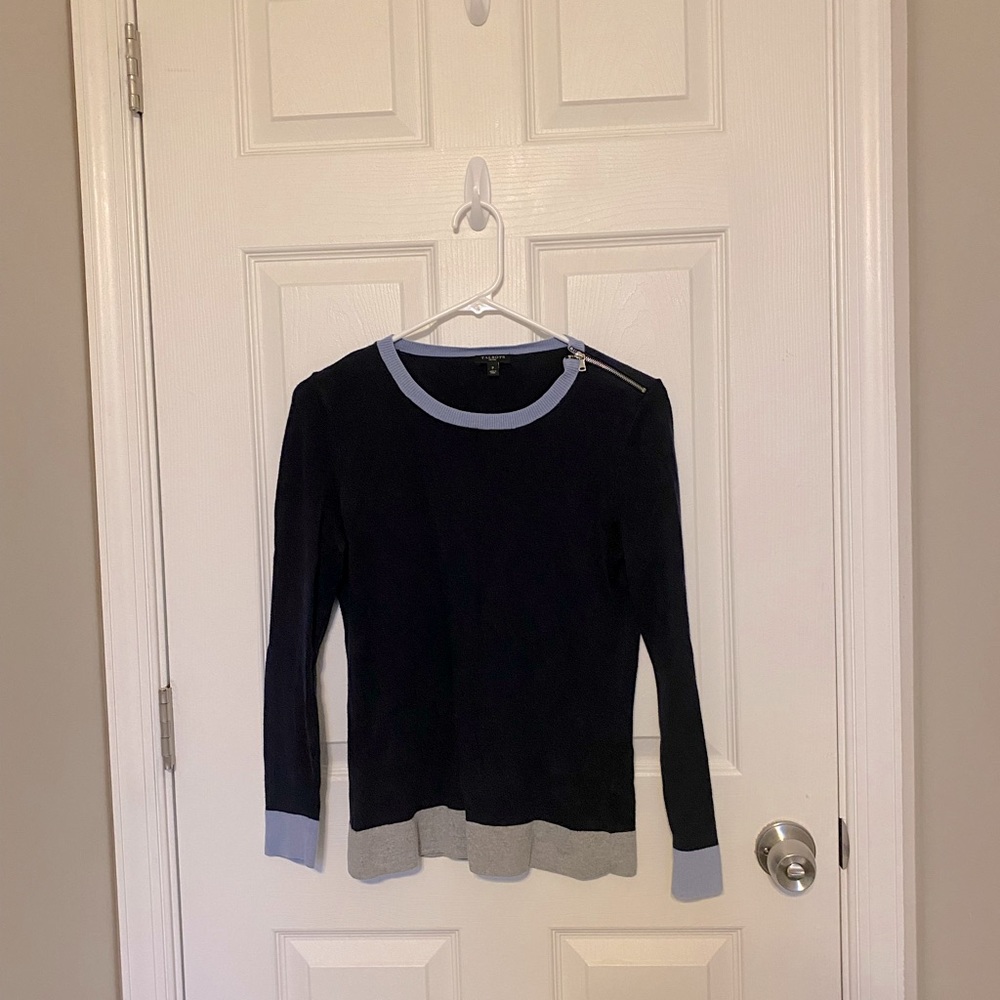 Talbot’s Petite Navy Sweater
